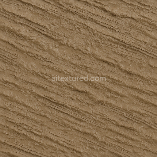 Seamless 3d texture pbr 8k of muddy terrain with muddy ruts and mud sedimentation layers