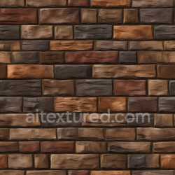 seamless Seamless 3D PBR Brick Wall Texture Featuring Natural Cracks and Earthy Tones texture 8k free download PBR