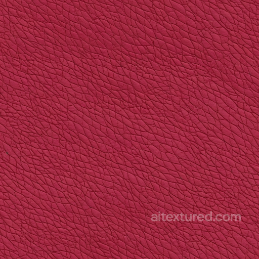 Pebbled Red Leather PBR Texture with Fine Grain Detail seamless Leather PBR texture