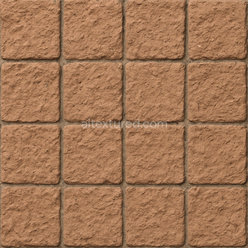 Rough Clay Tiles Texture Seamless 1024X1024