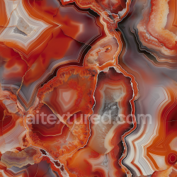 seamless Seamless 3D Red Agate Natural Marble PBR Texture with Organic Layered Patterns texture 8k free download PBR