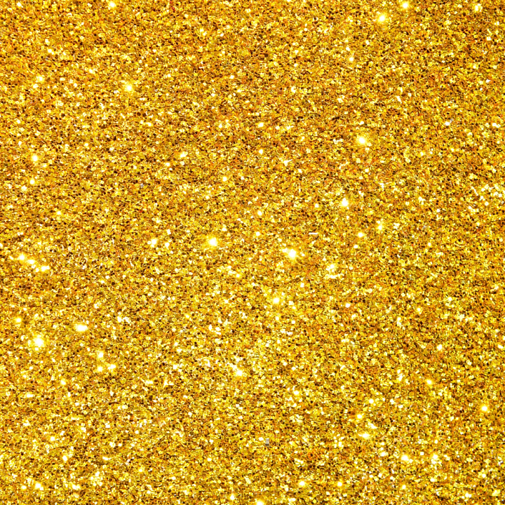 Fine Gold Glitter Sparkles with Radiant Shine seamless PBR texture preview