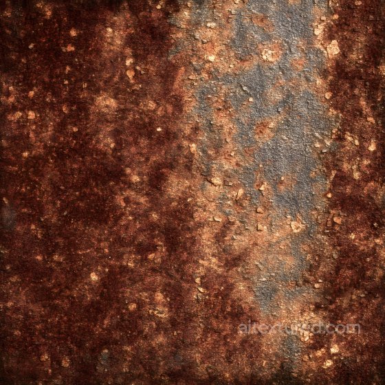 Rusted Metal Texture with Cracks, Pits, and Jagged Corrosion Rust texture preview