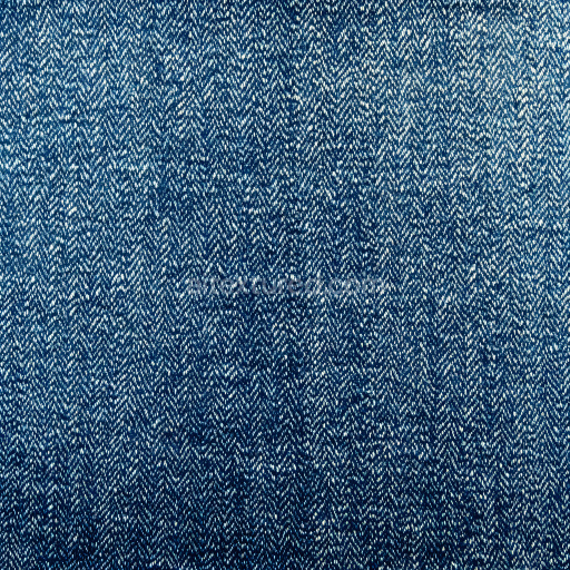 Preview — Seamless 3D Cracked Denim Fabric PBR Texture with Worn Blue Pattern