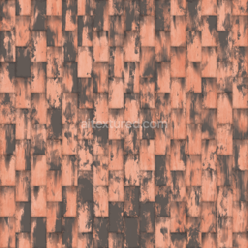 Archviz Copper Metal Metallic Roof Substance Designer — Seamless PBR Texture