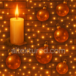seamless Seamless 8k PBR 3d Texture of Warm Candlelight Glowing Holiday Surface texture 8k free download PBR