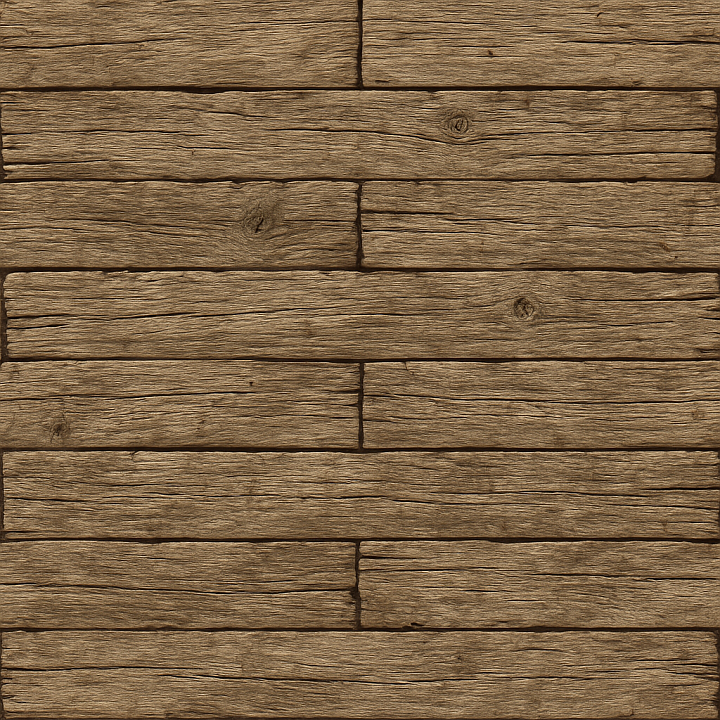 Rough Wood Floor seamless PBR texture preview