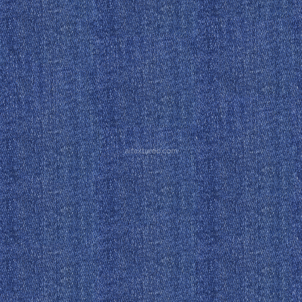 Seamless PBR fabric texture in blue color
