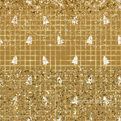 All Christmas Digital paper Texture of Golden Glitter with Christmas Tree Pattern seamless All Christmas Digital paper PBR texture