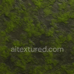seamless Weathered Wet Moss Texture Seamless 1024X1024 texture 1024x1024 free download PBR