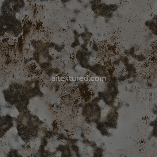 Aged Archviz Damage Damaged Metal Metallic Old — Seamless PBR Texture