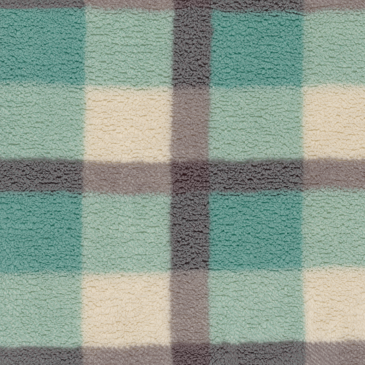 Napped Woolly Fabric - Fleece Plush Soft Shaggy Textile Napped seamless PBR texture preview