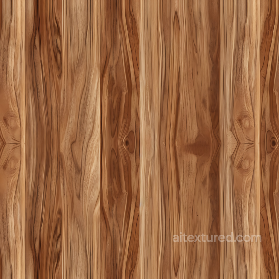 Exotic Wood Planks PBR Texture with Distinct Knots and Grain Wood texture preview