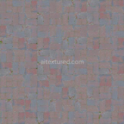 Paving Stones Seamless Tileable Pbr Texture Cobblestone Surface Realistic Flooring