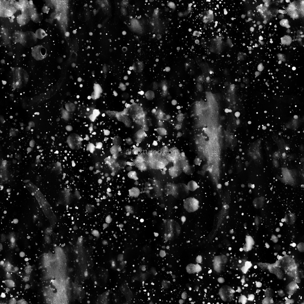 Seamless surface imperfections PBR texture with dark spots and details