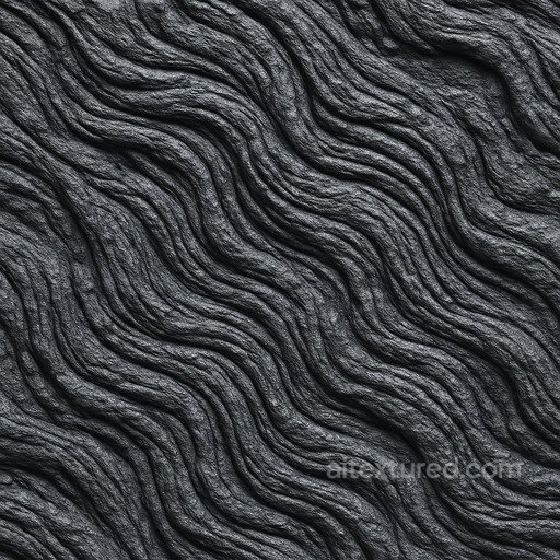 Seamless Basalt Flow Texture seamless Lava PBR texture