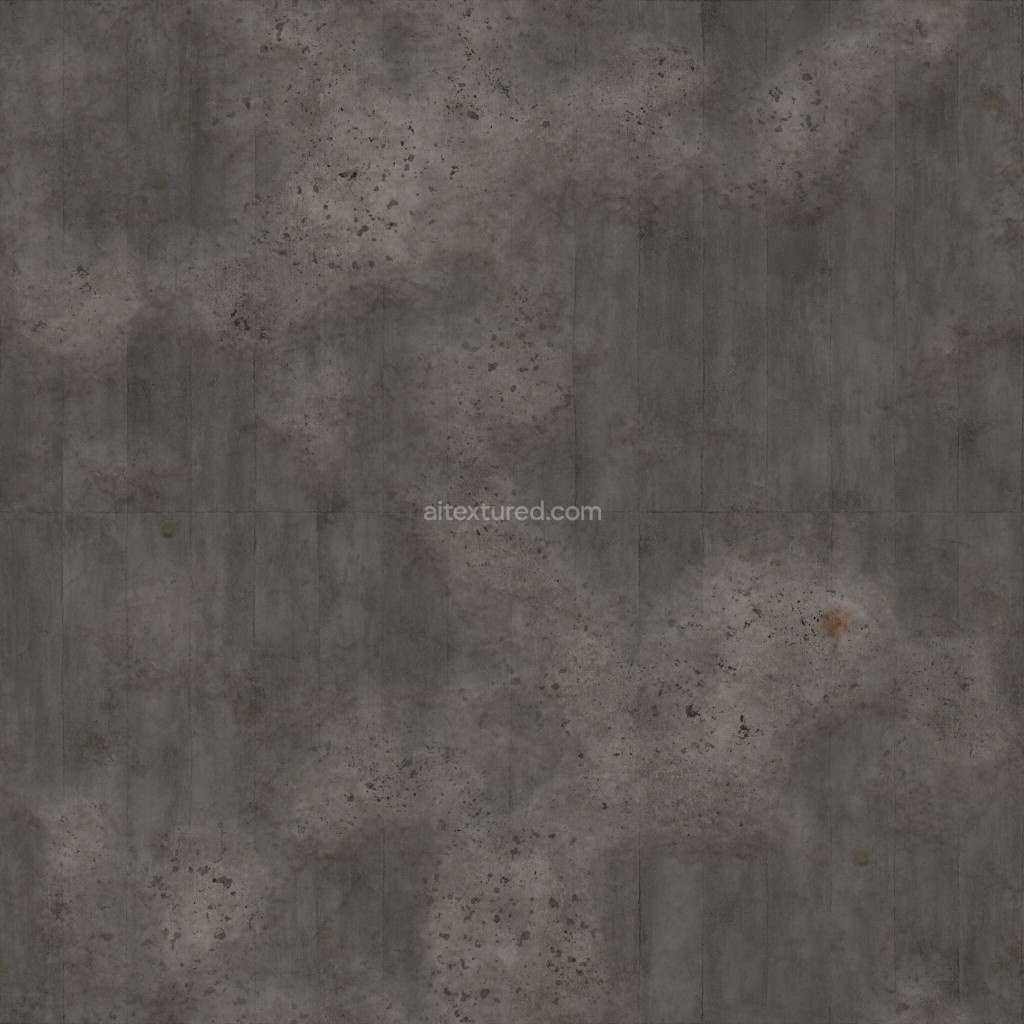 Seamless dark concrete texture for 3D applications