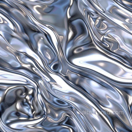 Glossy Liquid Silky Texture with Smooth Reflective Folds Glossy texture preview