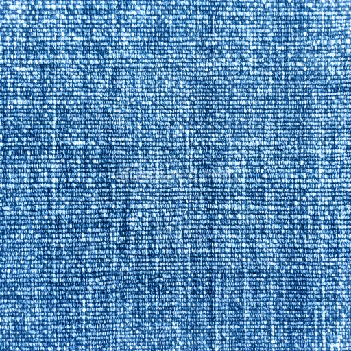Seamless 3D Cracked Denim Fabric PBR Texture in Blue