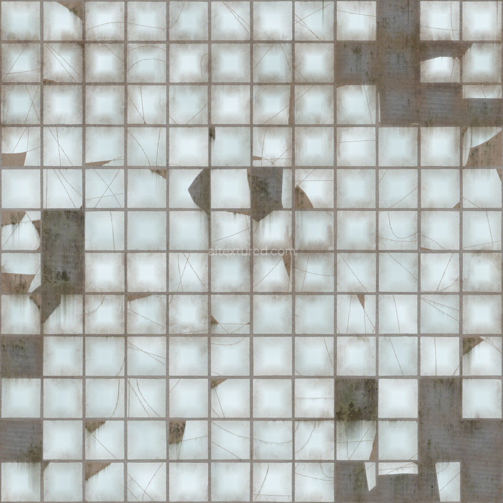 Seamless PBR tiles texture with detailed surface patterns