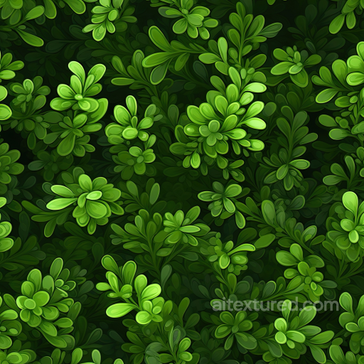 Stylized Green Foliage Texture with Layered Leaf Pattern seamless St patrick digital paper bundle PBR texture