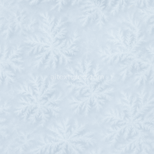 Seamless 3d texture pbr 8k ice fog crystals with ice fogging and icy fog rim effects