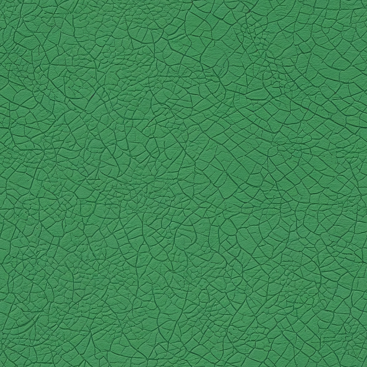 Green Cracked Leather with Distinctive Grain seamless PBR texture preview