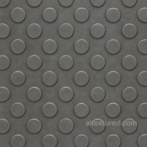 Tactile Plate With Raised Discs And Anti Fatigue Steel Surface seamless Tactile Plate PBR texture
