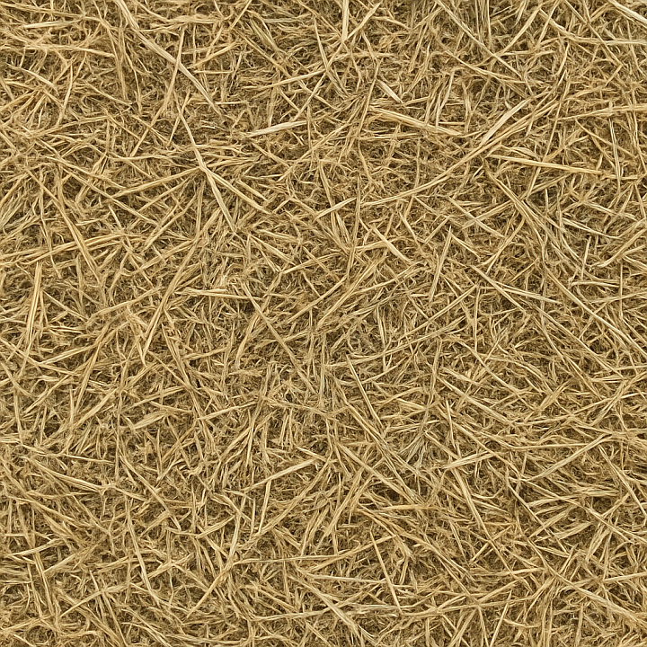 Loose Dried Grass seamless PBR texture preview