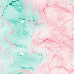 seamless Seamless 3D Baby Pink and Mint Pastel Marble PBR Texture with Soft Swirling Veins texture 8k free download PBR