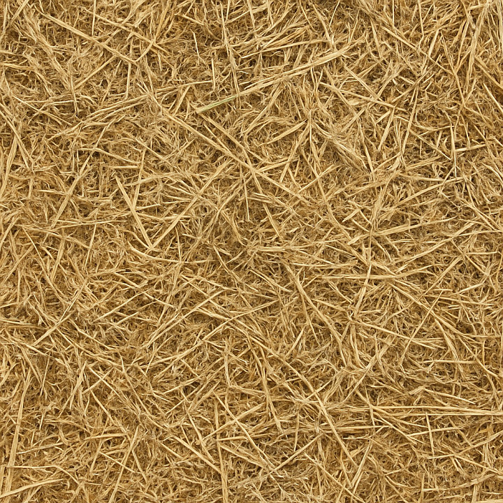 Natural Farm Hay seamless PBR texture preview