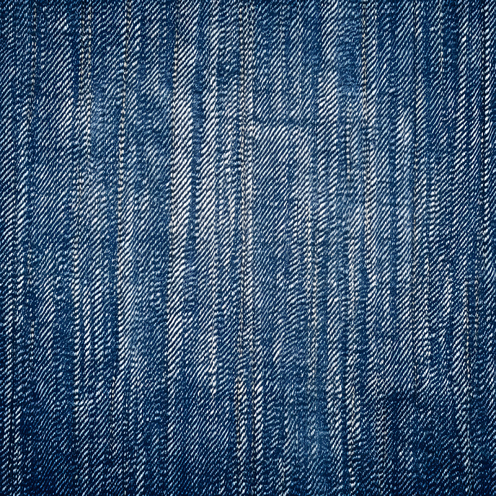 Cracked Denim Fabric With Worn And Frayed Details seamless PBR texture preview