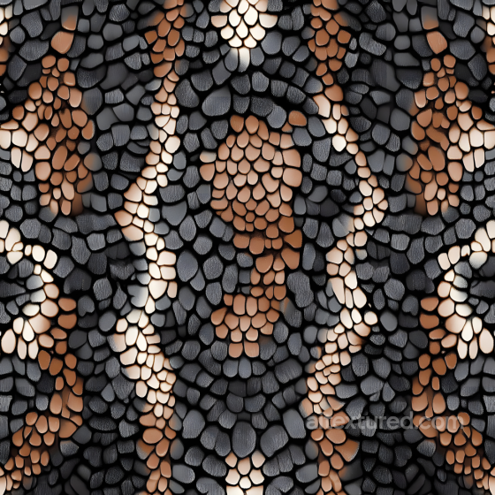 Skin Texture Featuring Stylized Reptilian Scale Patterns Skin texture preview