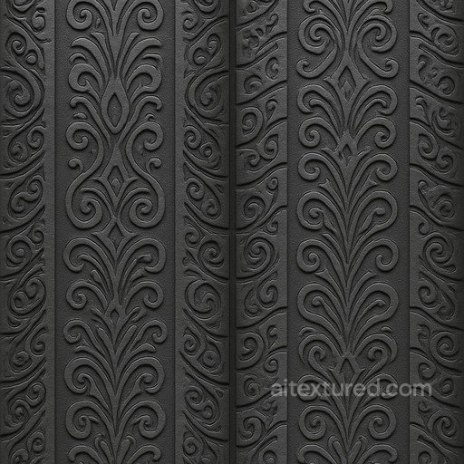Ornate Tire Tread Rubber Seamless Texture seamless Rubber PBR texture