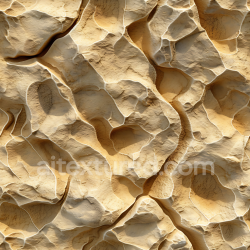 seamless Seamless 3D PBR Weathered Sandstone Rock Texture with Eroded Surface and Deep Cracks texture 8k free download PBR