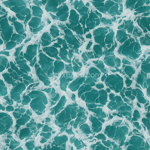 Ocean Sea Foam Seamless Texture