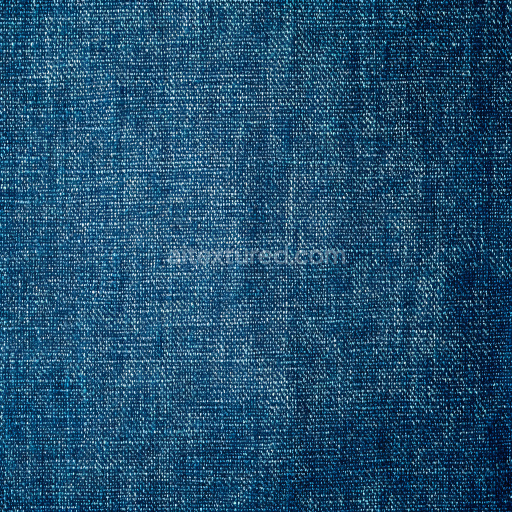 Seamless 3D Cracked Denim Fabric PBR Texture with Detailed Blue Weave