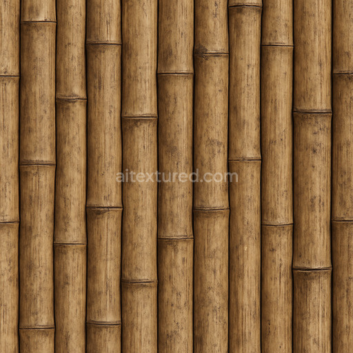 Coarse Bamboo Seamless Texture