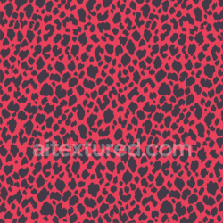 seamless Seamless 3D PBR Texture of Red and Black Abstract Leopard Print Pattern texture 8k free download PBR