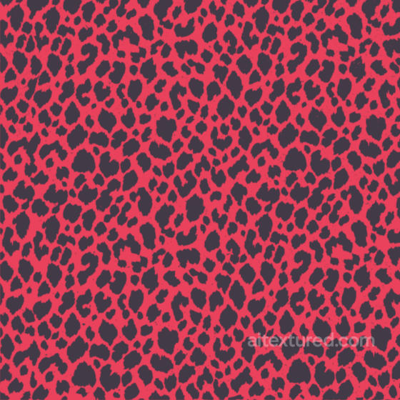 Red and Black Abstract Leopard Print Pattern Seamless Texture Leopard Print texture preview