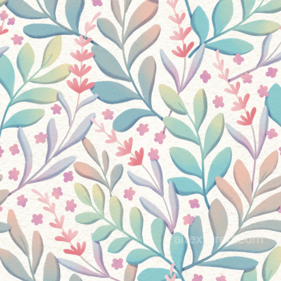 Soft Pastel Wild Flower Pattern on Light Background Seamless Texture Wild Flower texture preview