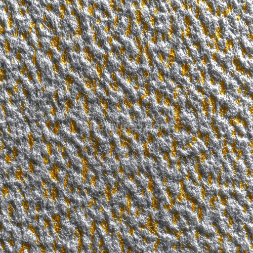 Preview — Seamless 3D Felt PBR Texture Featuring Dense White Fibers with Mustard Accents