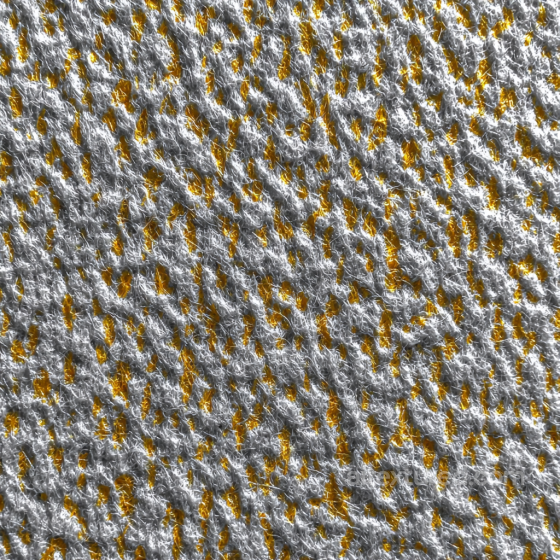 Felt PBR Texture Featuring Dense White Fibers with Mustard Accents Felt texture preview