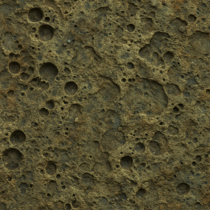 Aged Alien Surface seamless PBR texture preview