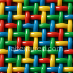 seamless Seamless 3D Texture PBR 8K Plastic Mesh Blow Molded Plastic Surface Glossy Finish texture 8k free download PBR