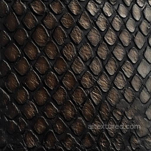 Scaled Skin Texture Featuring Detailed Wrinkles and Natural Tone Shifts seamless Skin PBR texture