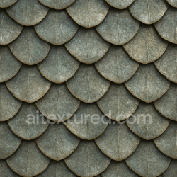 seamless Scales Overlapping Fish Like texture 1024x1024 free download PBR