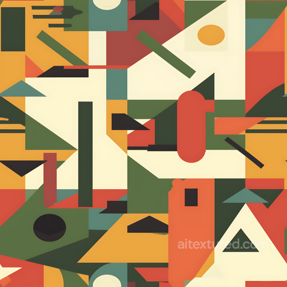 Urban Geometric Camouflage PBR Texture with Bold Color Blocks Color Camouflage texture preview
