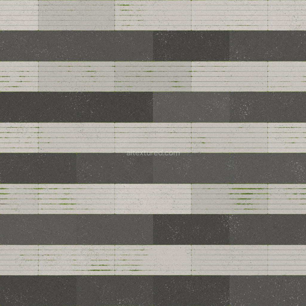 Seamless paving stones texture with dark and light patterns