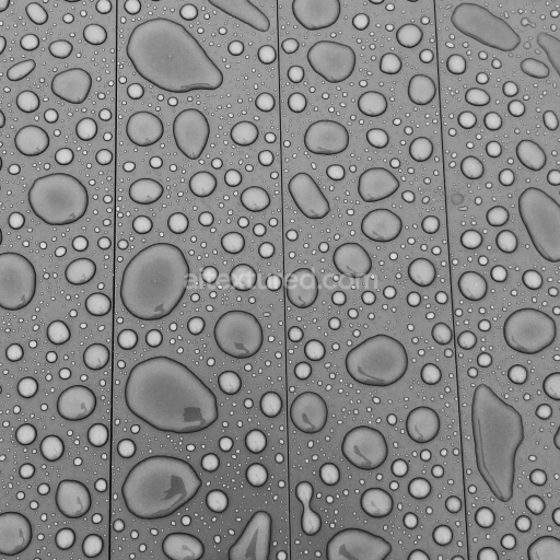 Detailed Metal Surface Texture with Water Droplets